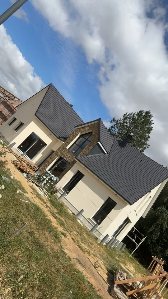Façade + pierre de parement