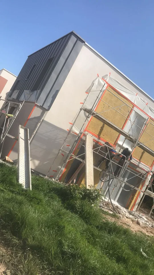 Le ravalement en chantier
